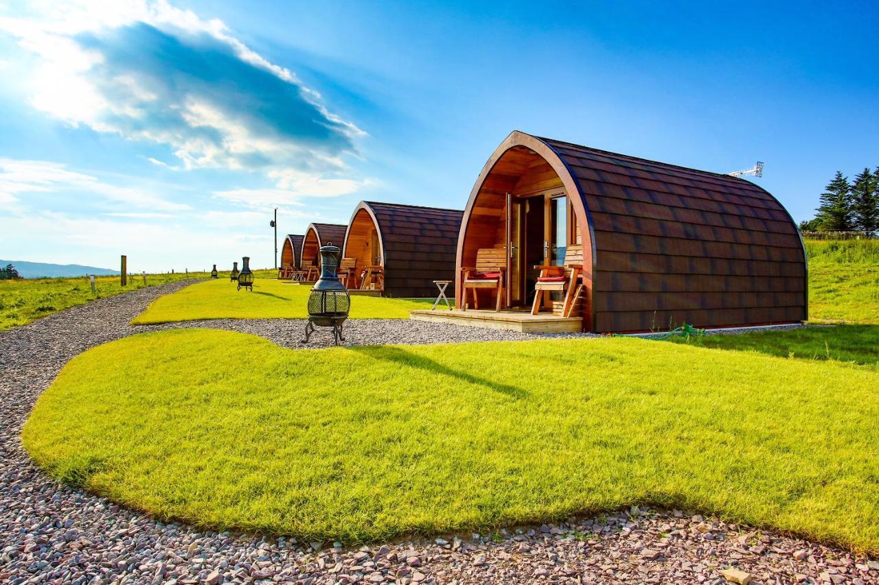 Willa Skeabost View Pods Skye Portree Zewnętrze zdjęcie