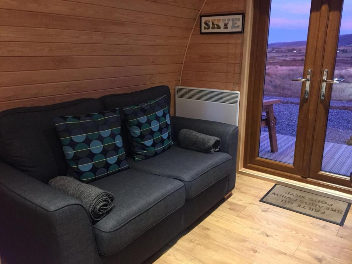 Willa Skeabost View Pods Skye Portree Zewnętrze zdjęcie