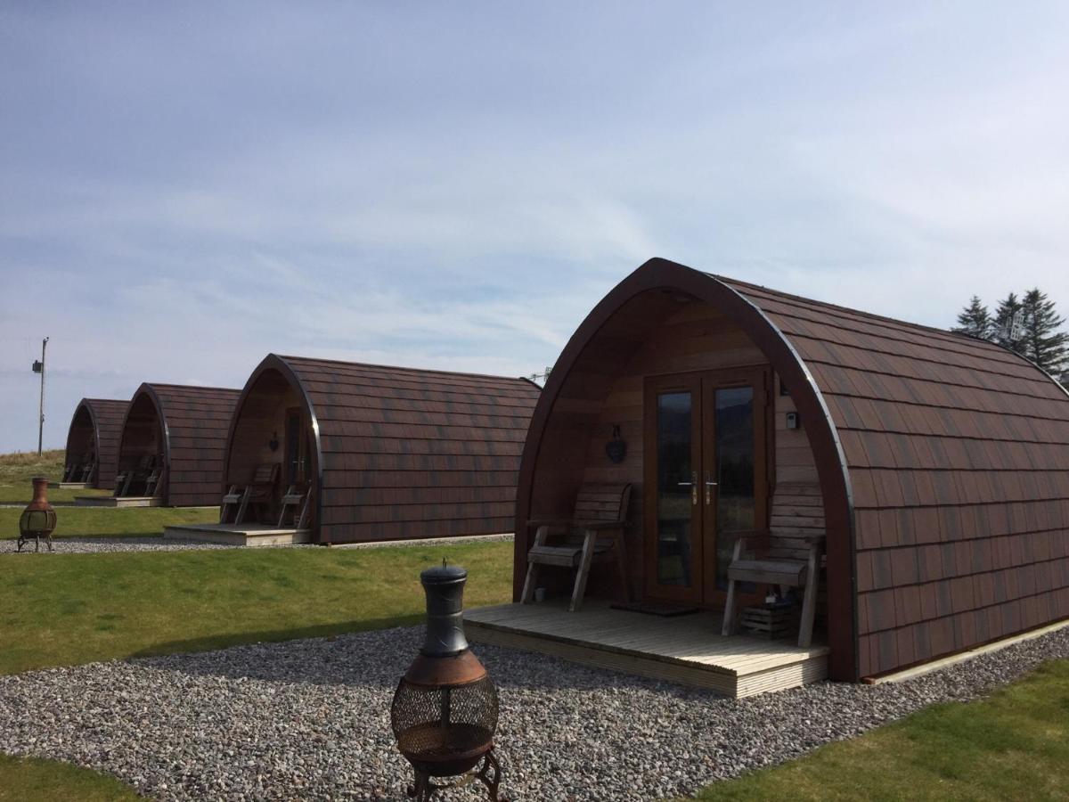 Willa Skeabost View Pods Skye Portree Zewnętrze zdjęcie