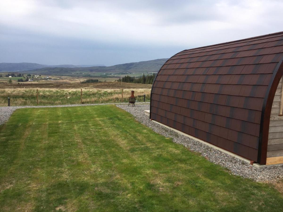 Willa Skeabost View Pods Skye Portree Zewnętrze zdjęcie