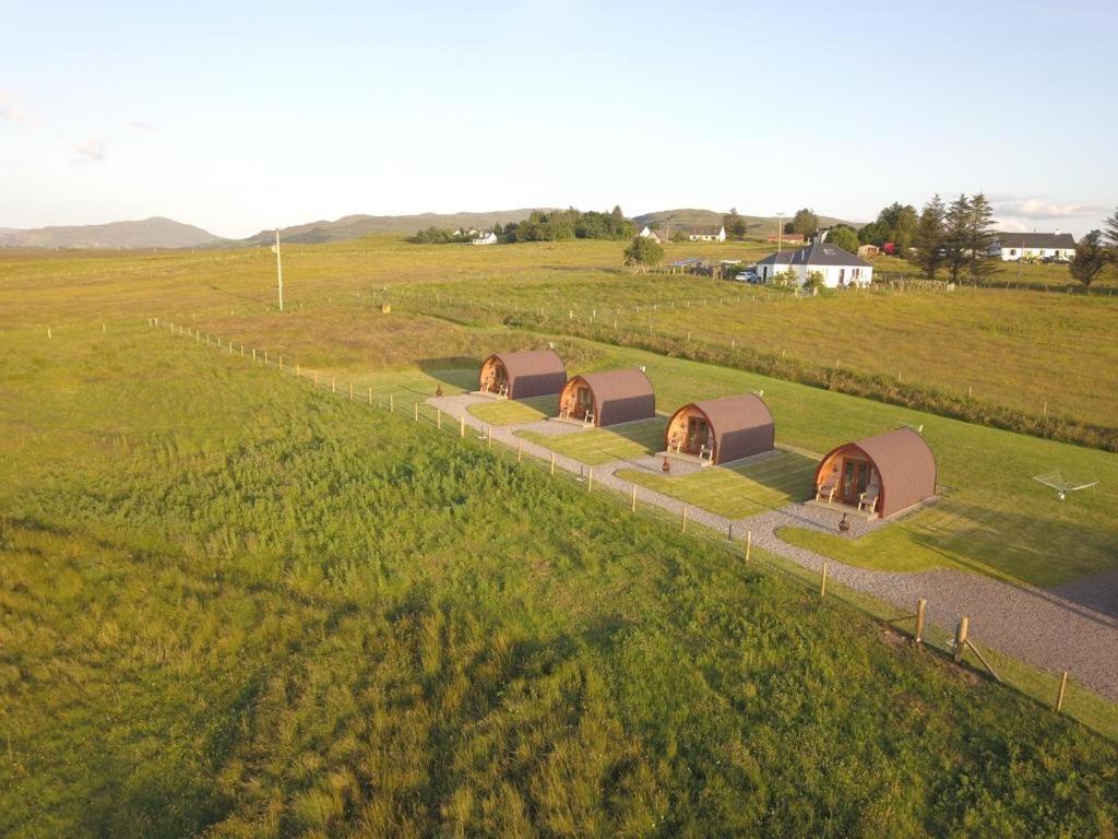 Willa Skeabost View Pods Skye Portree Zewnętrze zdjęcie