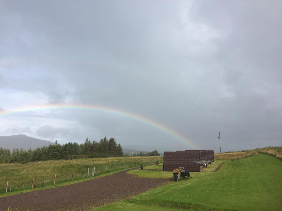 Willa Skeabost View Pods Skye Portree Zewnętrze zdjęcie